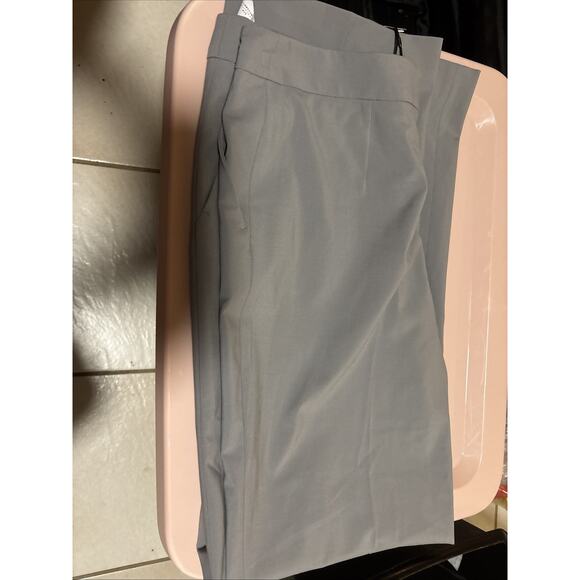 ARMANI COLLEZIONI Sz 12 Gray Straight Leg/Flat Front Dress Pants $525 - Picture 7 of 10